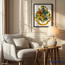 Carica l'immagine nel visualizzatore di Gallery, Dipingere con i numeri - Harry Potter - Stemmi di Hogwarts
