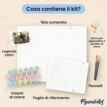 Carica l'immagine nel visualizzatore di Gallery, Dipingere con i numeri - Harry Potter - Hogwarts Express