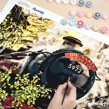 Carica l'immagine nel visualizzatore di Gallery, Dipingere con i numeri - Harry Potter - Hogwarts Express