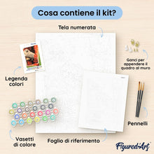 Carica l'immagine nel visualizzatore di Gallery, Dipingere con i numeri - Harry Potter - Carta di Edvige