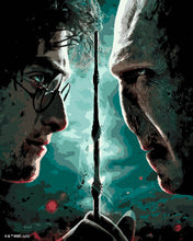 Carica l'immagine nel visualizzatore di Gallery, Dipingere con i numeri - Harry Potter contro Lord Voldemort Figured'Art