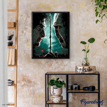 Carica l'immagine nel visualizzatore di Gallery, Dipingere con i numeri - Harry Potter contro Lord Voldemort
