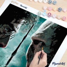 Carica l'immagine nel visualizzatore di Gallery, Dipingere con i numeri - Harry Potter contro Lord Voldemort