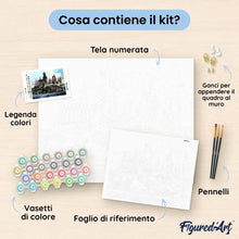 Carica l'immagine nel visualizzatore di Gallery, Dipingere con i numeri - Harry Potter - Castello di Hogwarts