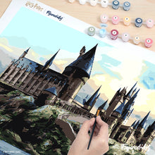 Carica l'immagine nel visualizzatore di Gallery, Dipingere con i numeri - Harry Potter - Castello di Hogwarts
