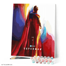 Carica l'immagine nel visualizzatore di Gallery, Dipingere con i numeri - Superman in volo - Poster