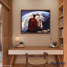 Carica l'immagine nel visualizzatore di Gallery, Dipingere con i numeri - Superman e Krypto