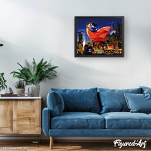 Carica l'immagine nel visualizzatore di Gallery, Dipingere con i numeri - Superman e Lois nel cielo