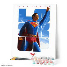 Carica l'immagine nel visualizzatore di Gallery, Dipingere con i numeri - Superman tra le nuvole
