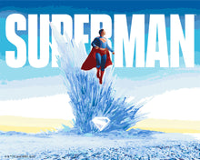 Carica l'immagine nel visualizzatore di Gallery, Dipingere con i numeri - Superman alla Fortezza Figured'Art