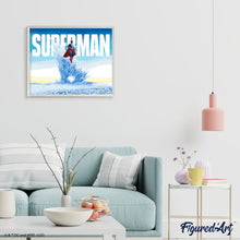 Carica l'immagine nel visualizzatore di Gallery, Dipingere con i numeri - Superman alla Fortezza
