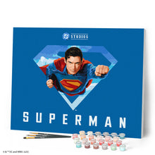 Carica l'immagine nel visualizzatore di Gallery, Dipingere con i numeri - Superman con lo scudo “S”