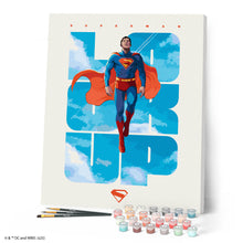 Carica l'immagine nel visualizzatore di Gallery, Dipingere con i numeri - Superman tra le nuvole 1