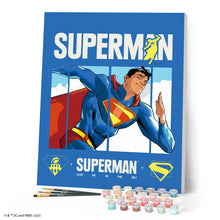 Carica l'immagine nel visualizzatore di Gallery, Dipingere con i numeri - Superman in corsa
