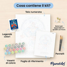 Carica l'immagine nel visualizzatore di Gallery, Dipingere con i numeri - Superman - Città del domani