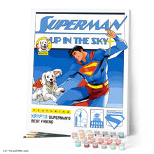Carica l'immagine nel visualizzatore di Gallery, Dipingere con i numeri - Superman nel cielo