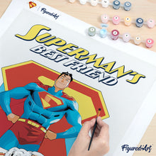 Carica l'immagine nel visualizzatore di Gallery, Dipingere con i numeri - Il miglior amico di Superman