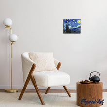 Carica l&#39;immagine nel visualizzatore di Gallery, Puzzle in Legno Adulti - La notte stellata di Van Gogh