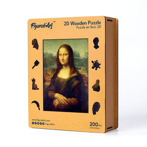 Puzzle in Legno Adulti - La Gioconda di Leonardo da Vinci