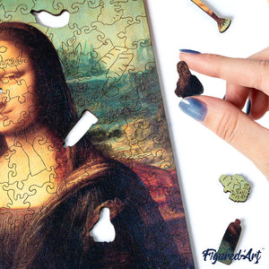 Puzzle in Legno Adulti - La Gioconda di Leonardo da Vinci