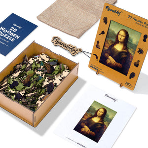Puzzle in Legno Adulti - La Gioconda di Leonardo da Vinci