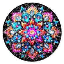 Carica l&#39;immagine nel visualizzatore di Gallery, Puzzle in Legno Adulti - Caleidoscopio Mandala