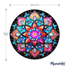 Carica l&#39;immagine nel visualizzatore di Gallery, Puzzle in Legno Adulti - Caleidoscopio Mandala