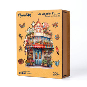 Puzzle in Legno Adulti - Fiorista Fantasiosa