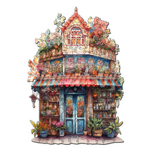 Carica l&#39;immagine nel visualizzatore di Gallery, Puzzle in Legno Adulti - Fiorista Fantasiosa