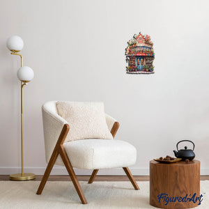 Puzzle in Legno Adulti - Fiorista Fantasiosa