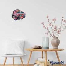 Carica l'immagine nel visualizzatore di Gallery, Puzzle in Legno Adulti - Auto Floreale Vintage