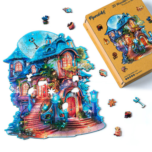 Puzzle in Legno Adulti - Casa Incantata