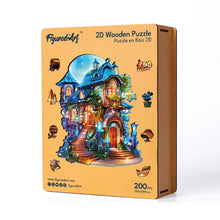 Carica l&#39;immagine nel visualizzatore di Gallery, Puzzle in Legno Adulti - Casa Incantata
