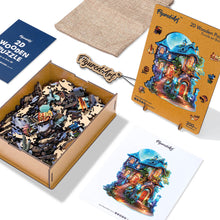Carica l&#39;immagine nel visualizzatore di Gallery, Puzzle in Legno Adulti - Casa Incantata