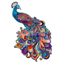 Carica l&#39;immagine nel visualizzatore di Gallery, Puzzle in Legno Adulti - Pavone
