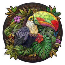 Carica l&#39;immagine nel visualizzatore di Gallery, Puzzle in Legno Adulti - Tucano Tropicale