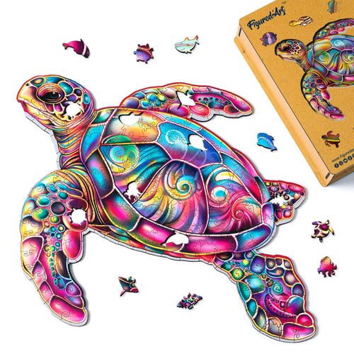 Puzzle in Legno Adulti - Tartaruga marina