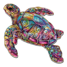 Carica l&#39;immagine nel visualizzatore di Gallery, Puzzle in Legno Adulti - Tartaruga marina