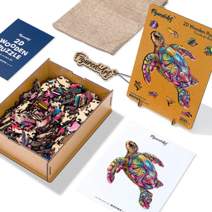 Puzzle in Legno Adulti - Tartaruga marina