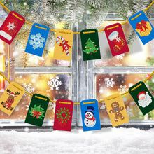 Carica l&#39;immagine nel visualizzatore di Gallery, Decorazione per Albero di Natale con luci LED Set di 10 pezzi