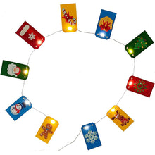 Carica l&#39;immagine nel visualizzatore di Gallery, Decorazione per Albero di Natale con luci LED Set di 10 pezzi