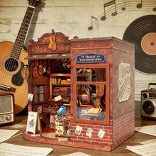 Carica l'immagine nel visualizzatore di Gallery, Case in miniatura - Negozio di Musica Vintage Figured'Art