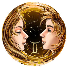 Carica l&#39;immagine nel visualizzatore di Gallery, Puzzle 2D in legno - Gemelli Gemini