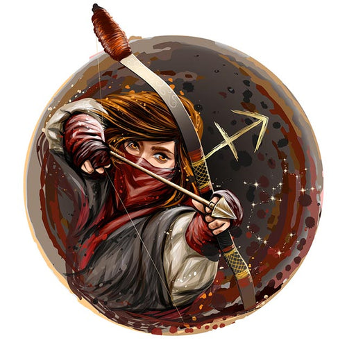 Puzzle 2D in legno - Sagittario Arciere