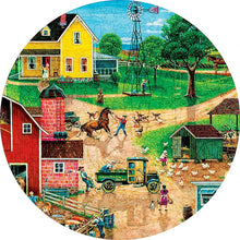 Carica l&#39;immagine nel visualizzatore di Gallery, Puzzle 2D in legno - Villaggio Colorato