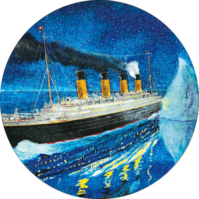 Puzzle 2D in legno - Titanic