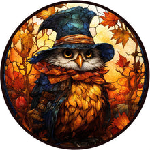 Carica l&#39;immagine nel visualizzatore di Gallery, Puzzle 2D in legno - Gufo Stregone
