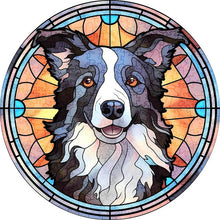 Carica l&#39;immagine nel visualizzatore di Gallery, Puzzle 2D in legno - Border Collie