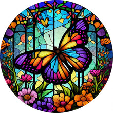 Carica l&#39;immagine nel visualizzatore di Gallery, Puzzle 2D in legno - Farfalla di Primavera