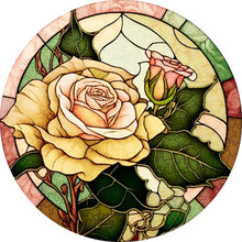 Carica l&#39;immagine nel visualizzatore di Gallery, Puzzle 2D in legno - Rosa Giallo Chiaro